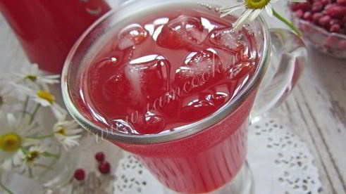 брусничный морс