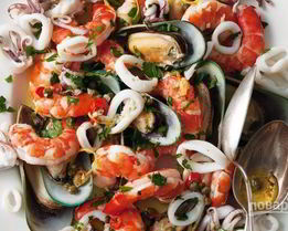 Морской коктейль в масле