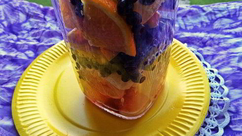 напиток чернично-цитрусовый