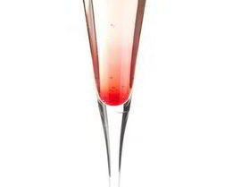 Новогодний клубничный коктейль с шампанским