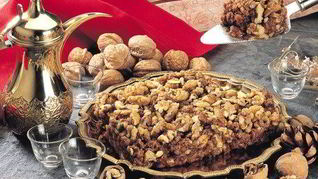 Орехи в кленовом сиропе и корице