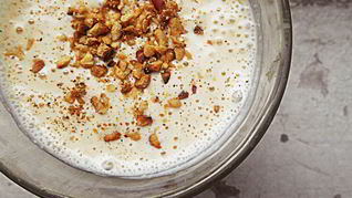 Протеиновый коктейль с арахисовым маслом