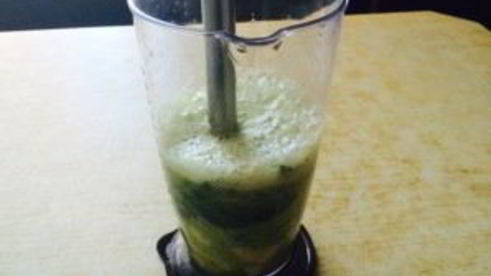 бананово-яблочный смузи