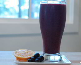 Черничный смузи