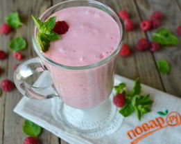 Малиновый смузи Вкус лета