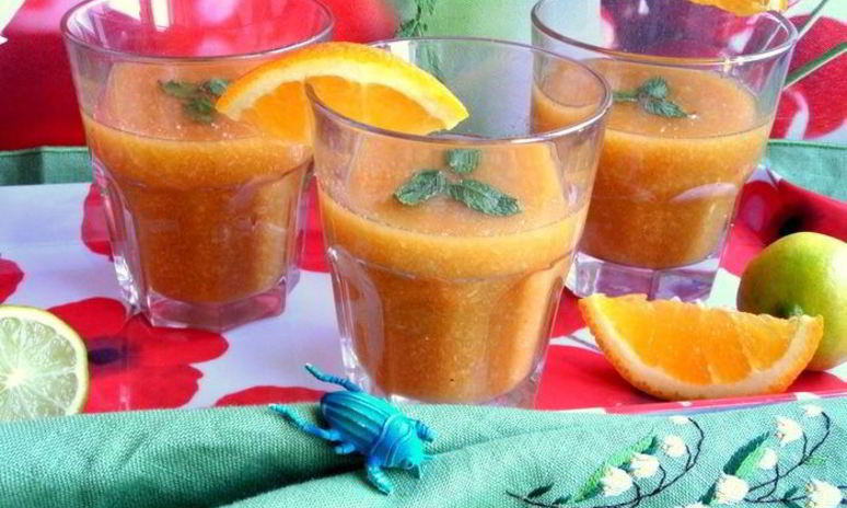 Рецепт оранжевого смузи