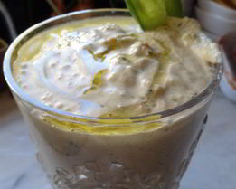 Овощной утренний смузи с кефиром