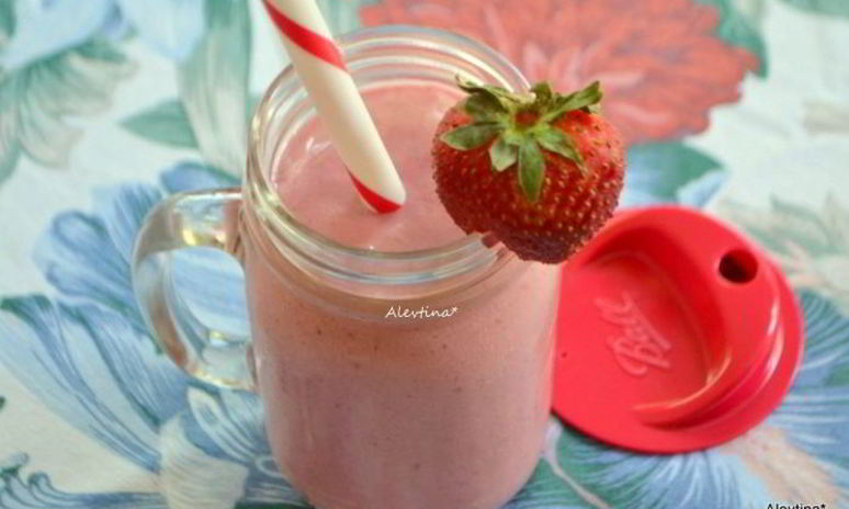 Рецепт розового смузи