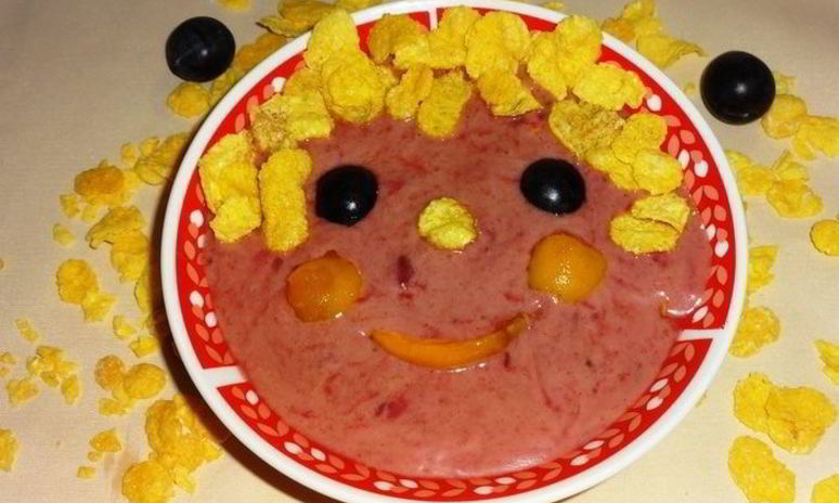 Рецепт смузей-боула улыбка лета