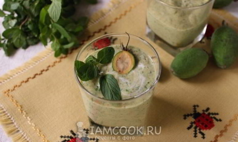 Рецепт смузей из фейхоа