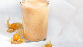 Смузи из физалиса миндаля и грейпфрута