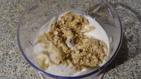 смузи из овсянки и банана