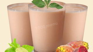 Смузи из плодов кактуса