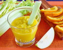 Смузи из сельдерея и яблок