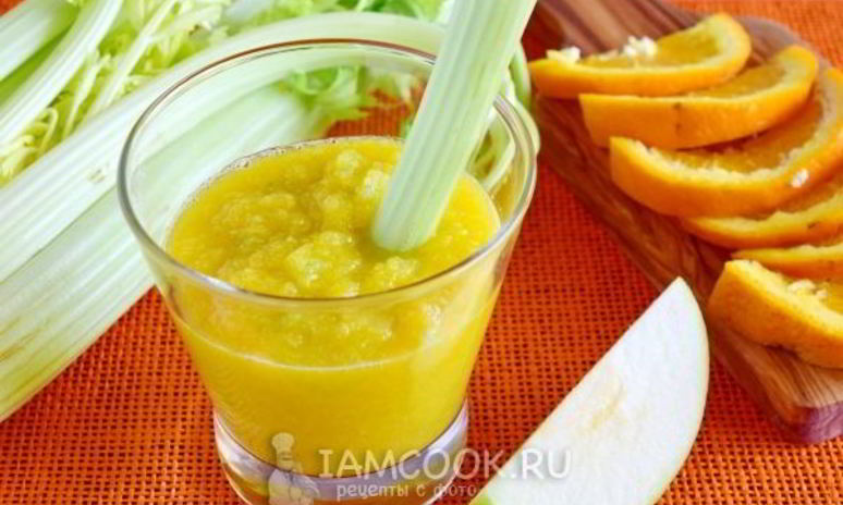 Рецепт смузей из сельдерея и яблок