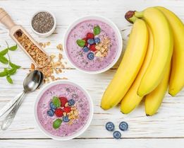 Смузи из свежих ягод с кефиром