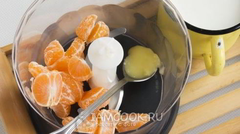 смузи мандариновый с бананом