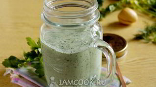 Смузи с авокадо и свежим огурцом