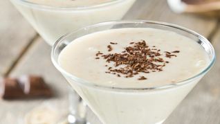 Смузи с бананами и шоколадом