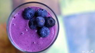 Смузи с черникой