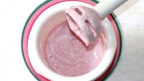 смузи с пшеничными отрубями и фруктами