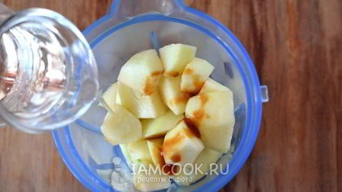 смузи со свеклой, морковью и яблоком