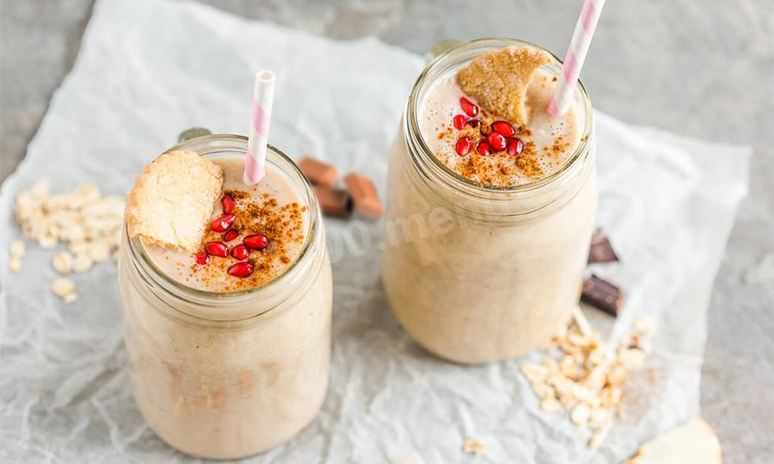 Рецепт смузей яблоко банан