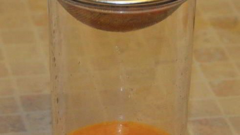 солнечный смузи с тыквой и облепихой