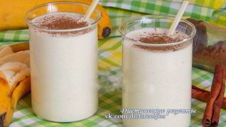 Творожно-банановый смузи