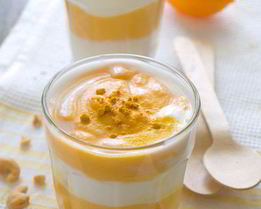 Тыквенный смузи с йогуртом