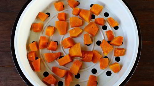 тыквенный смузи с облепихой и бананом