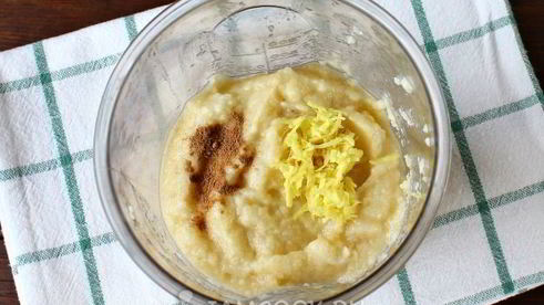 яблочно-банановый смузи с имбирем