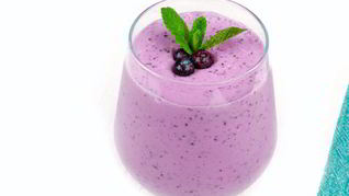 Ягодный смузи Черничный маффин