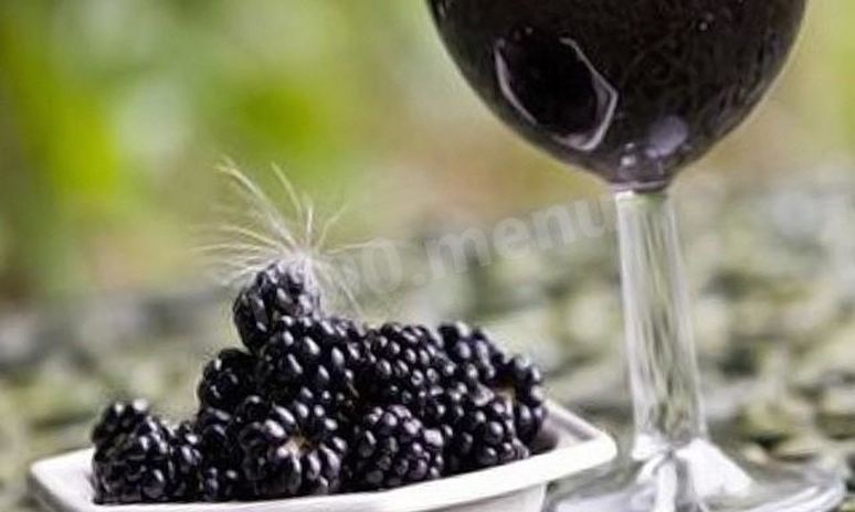 Рецепт вина из ежевики