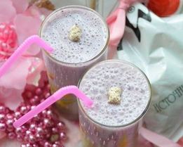 Ягодный коктейль с отрубями