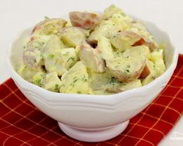 Картофельный салат баварский