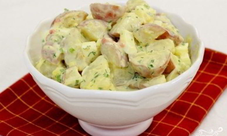 Рецепт картофельного салата баварского