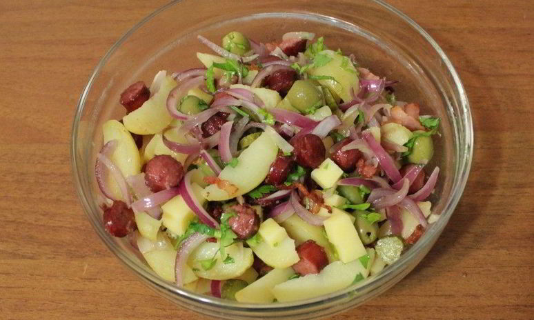 Рецепт картофельного салата по-немецки