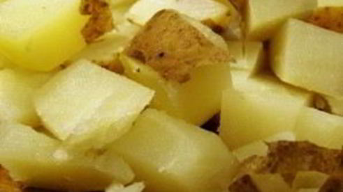 картофельный салат с беконом