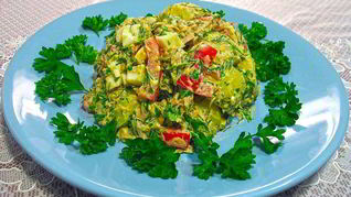 Картофельный салат с тунцом