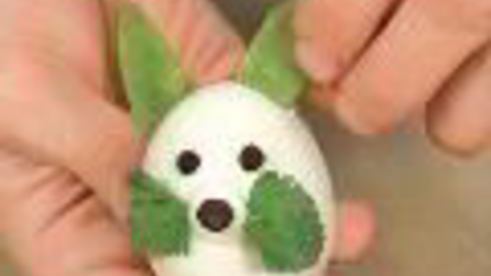 картофельный салат зайчик