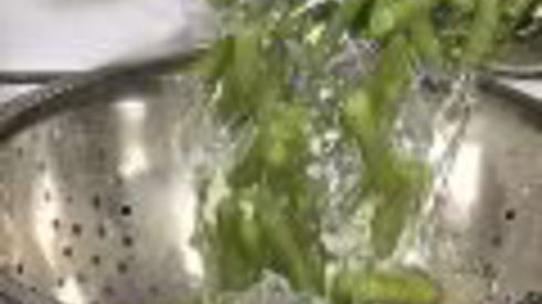 теплый картофельный салат с грибами