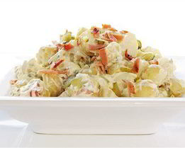 Золотистый картофельный салат