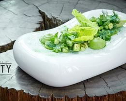 Мусс из брокколи с васаби