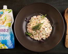 Легкий салат Оливье