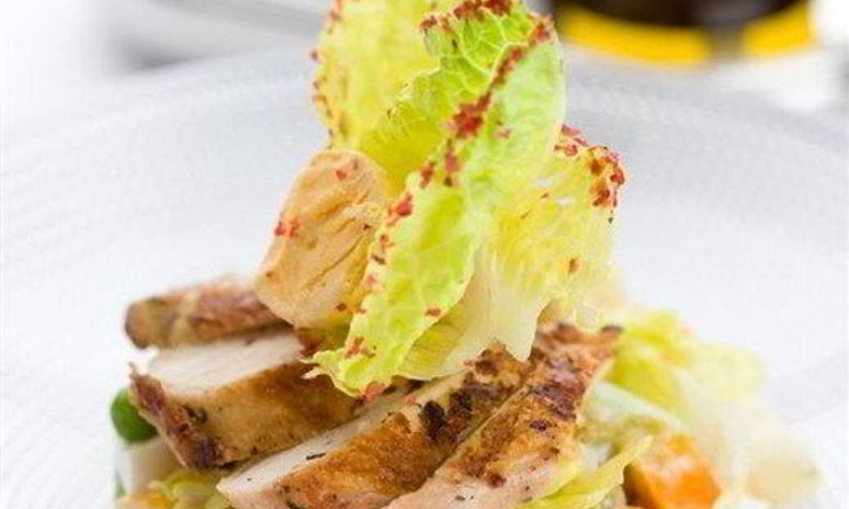 Рецепт оливье с филе цыпленка на гриле