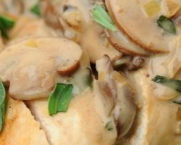 Оливье с грибами