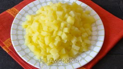 оливье с кальмарами