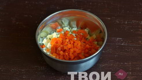 оливье с курицей