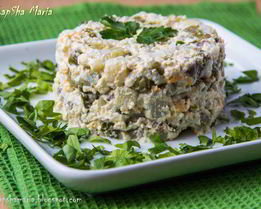 Оливье с мясом